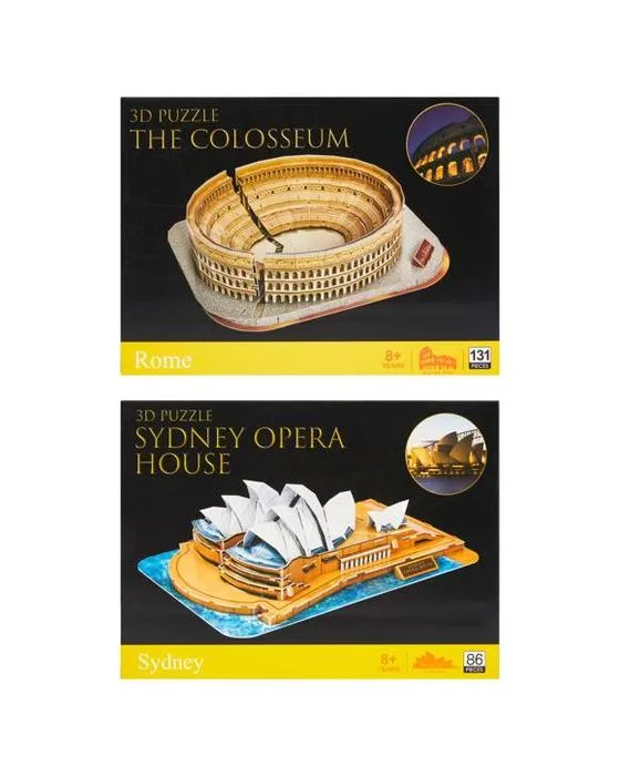 Puzzle 3D - Assortiment