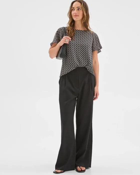 Aperçu Blouse de cou d'équipage Ella