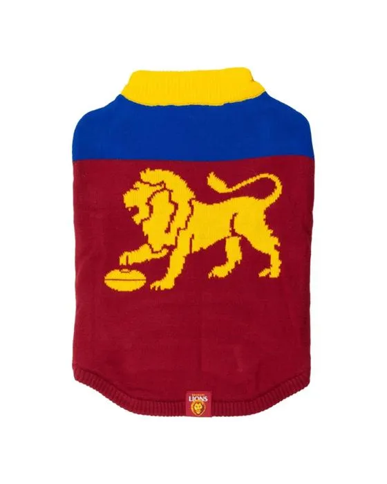 AFL Brisbane Lions Jumper pour animaux de compagnie - Moyen