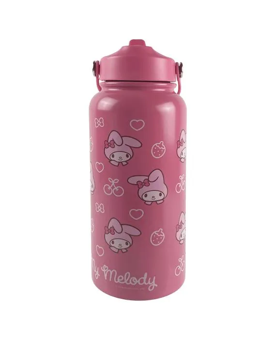 946ml Rose Mon Melody acier inoxydable bouteille de bouteille de cylindre