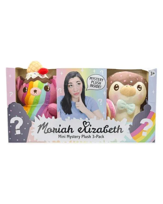 Moriah Elizabeth 6in. Mini Mystery Plush 3-Pack - Assortiment - Multi