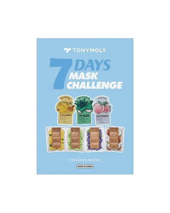 Défi du masque de 7 jours Tony Moly