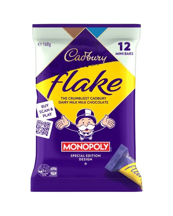 12 Pack Cadbury Flake Chocolat au lait 168g