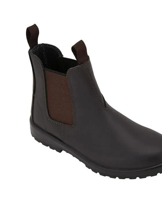 Glissez sur les bottes de Chelsea utilitaires