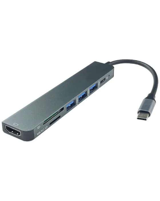 Adaptateur USB-C et HDMI 7-en-1 de Keji
