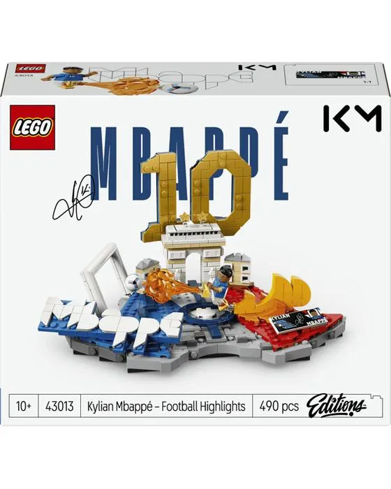 LEGO Editions Football Kylian Mbappe - Football Highlights 43013