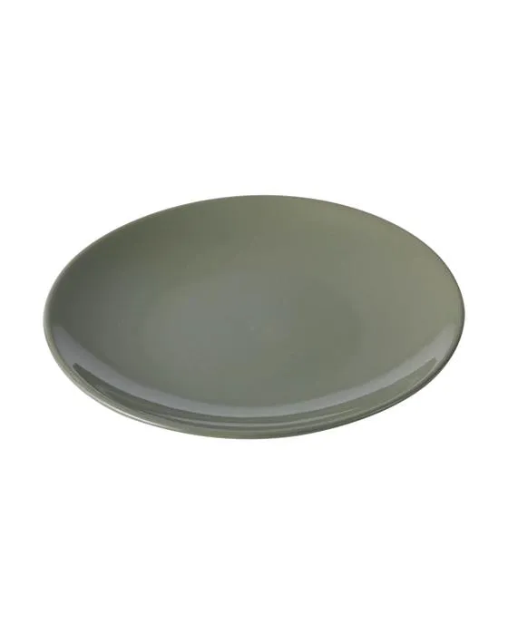 Assiette à dîner d'olive