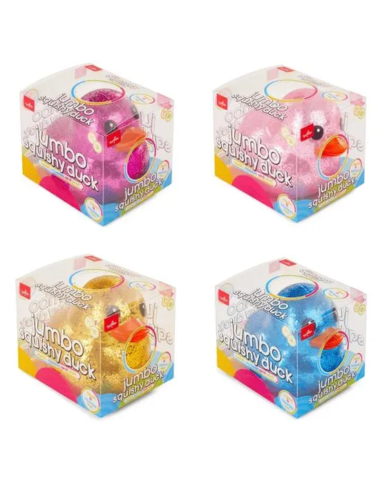 JouetMania Jumbo Squishy Duck - Assortiment