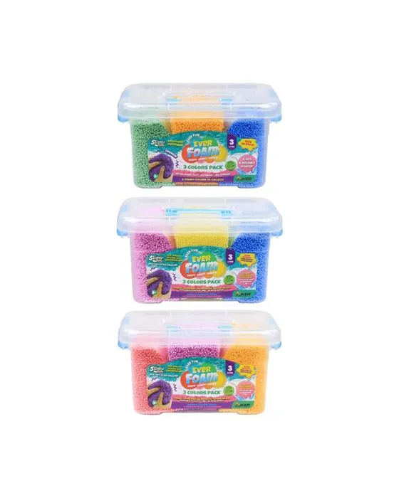 Paquet de 3 couleurs minces Mousse - Assortiment