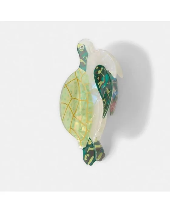 Clip vert de la Tortue de la Tortue de la Griffe