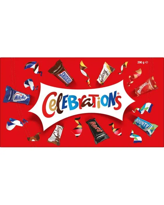 Célébrations Chocolat Party Boîte cadeau 290g