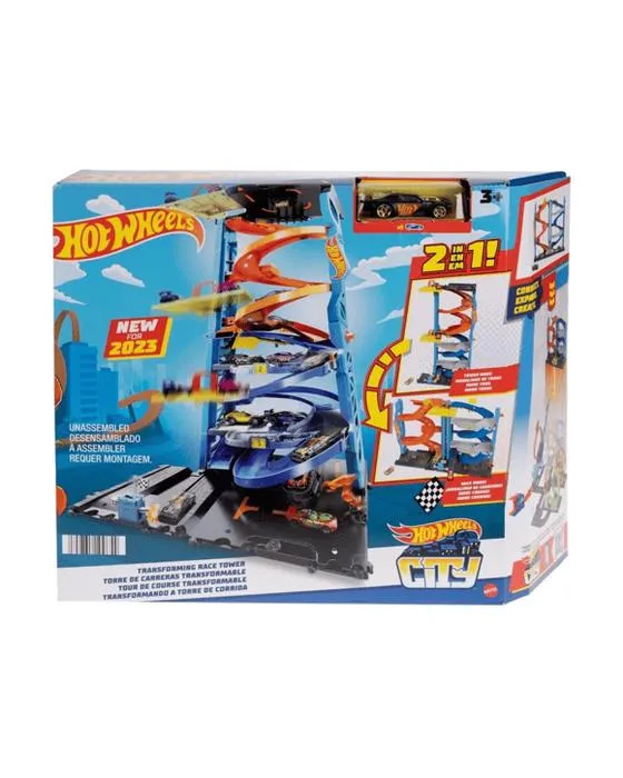 Hot Wheels City Transformer Race Tower