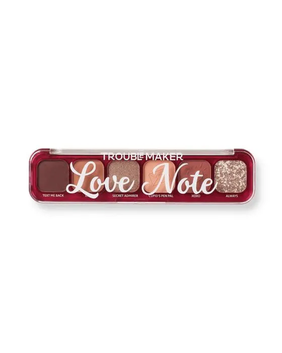 Trouble Maker 6 Rase petite trouble ombre palette - Note d'amour