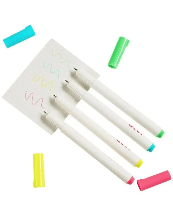 Stylo de dessin Qcut noir 4 Pack