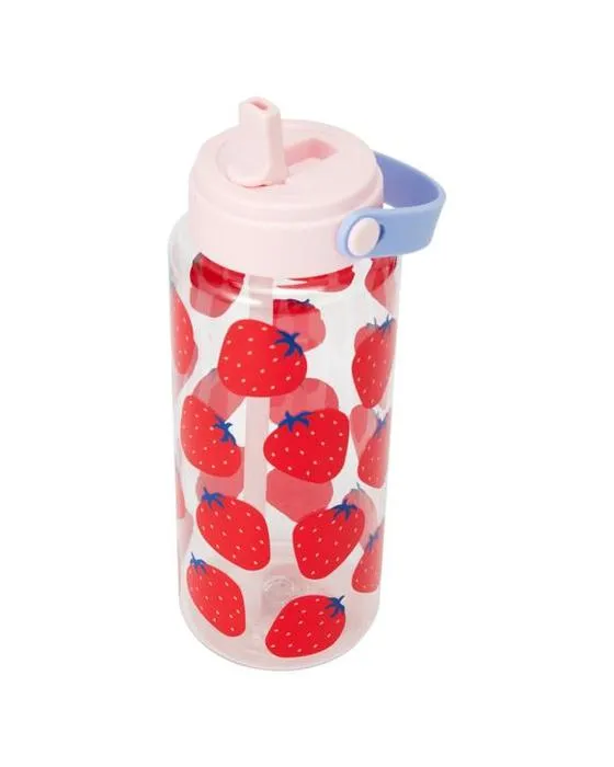 Bouteille 1L avec poignée - Fraise