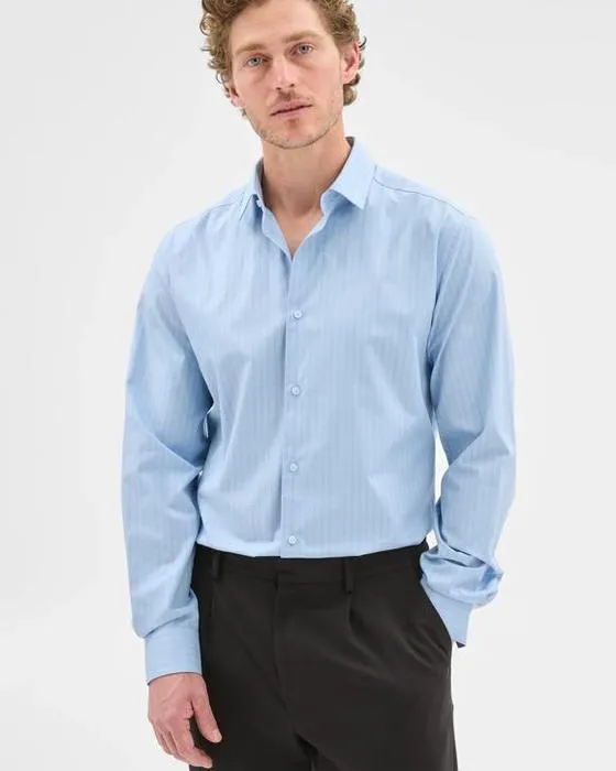 Chemise à manches longues en coton australien - Aperçu