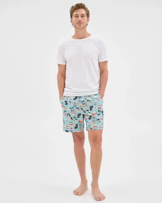Short de sommeil en popeline Maxx