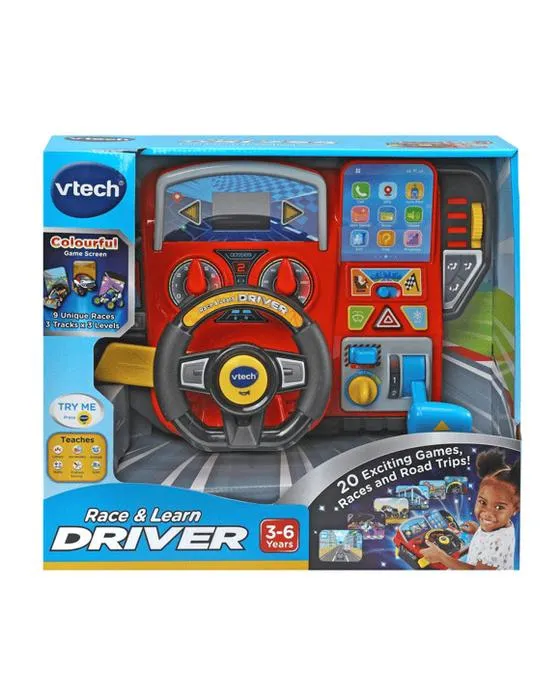 VTech Race et apprendre le jouet conducteur