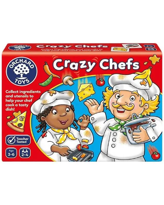 Les jouets de verger Chefs fous