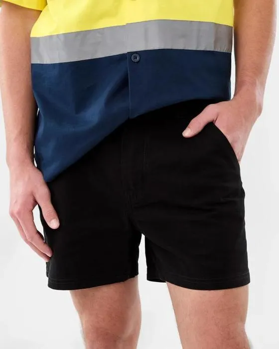 Vêtements de travail Taille fixe Courte longueur Shorts de travail