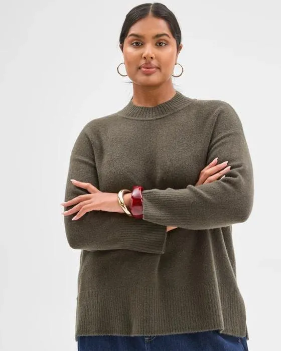Courbe cible plus taille Jumper super doux