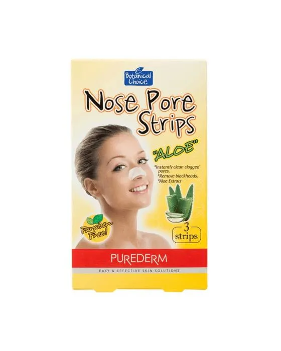 Purederm Choix botanique Nez Bandes de pores - Aloe