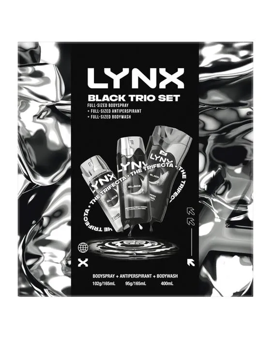 Ensemble de trios LYNX Noir - Multi