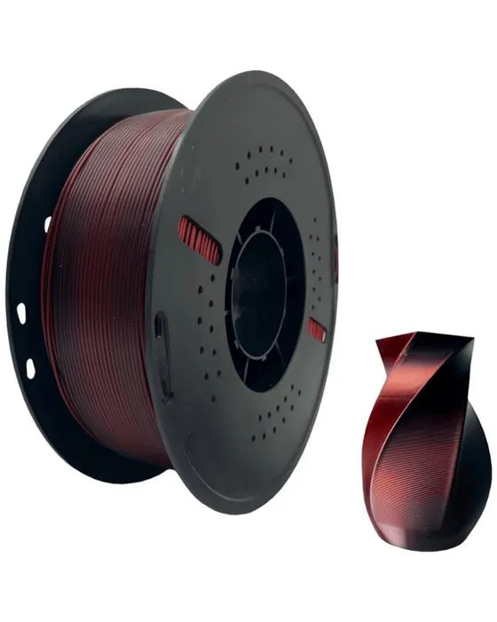 Imprimante 3D graduée PLA Keytek Filament rouge/noir