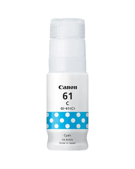 Canon GI61 PIXMA MegaTank Ink Cyan 70mL