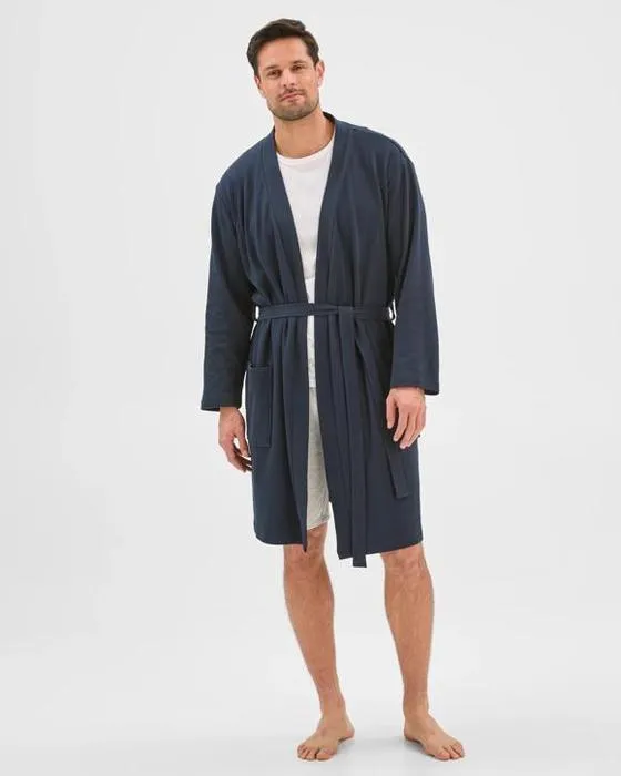 Cible Homme Australien coton Waffle à capuche Sleep Gown