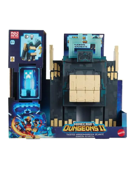 Minecraft Dungeons II Twisted Warden Figure