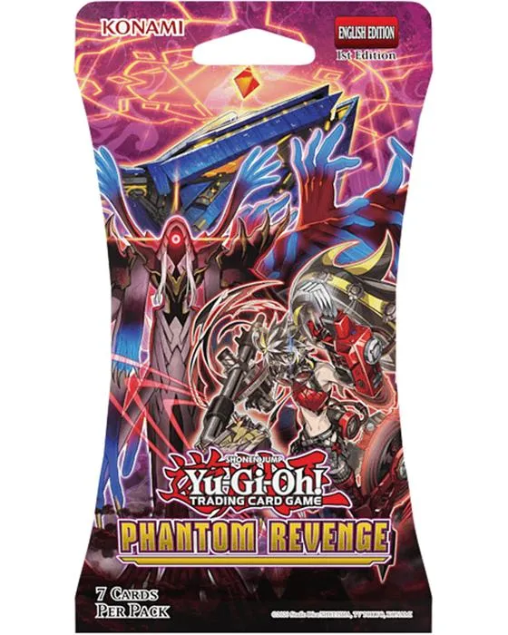 YU-GI-OH! Yu - Gi - Oh! TCG: Revenge fantôme 7 x Plaquette de carte - Assortiment - Multi
