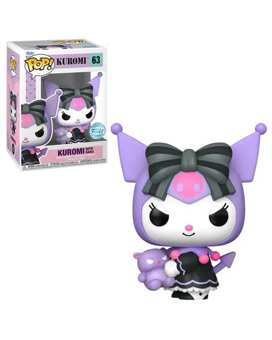 Sanrio Kuromi avec Bakou Funko POP! Vinyl