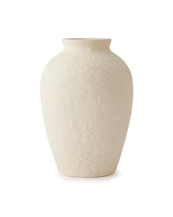 Vase en forme d'urne texturée