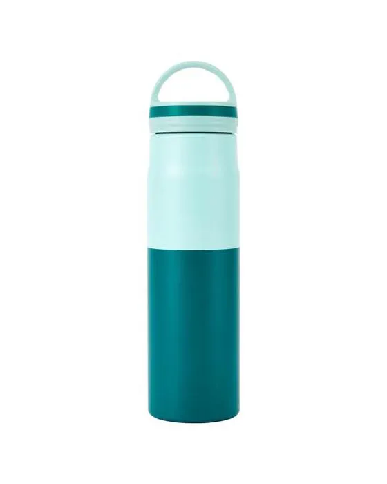 Bouteille de boisson de haut de gamme en acier inoxydable vert de 700ml