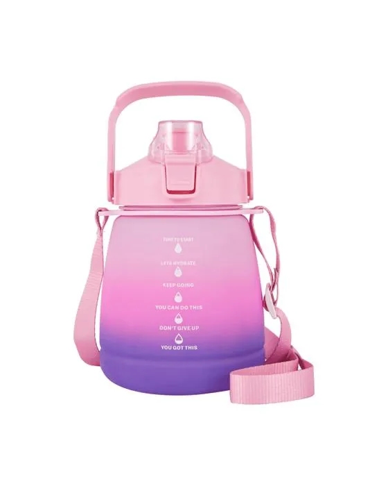 Bouteille d'admission rose 1.1L avec poignée