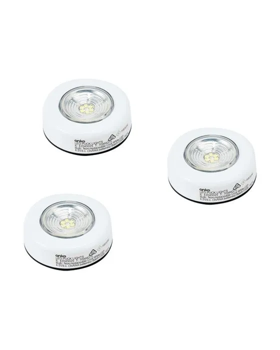 3 Pack LED lumières de rondelle