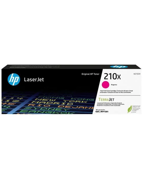 Cartouche de toner HP 210X LaserJet Magenta