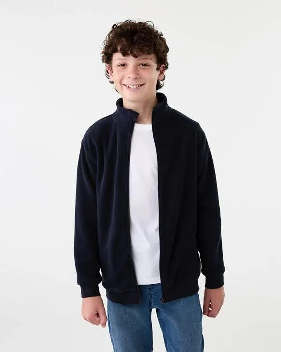 Zip par la veste polaire