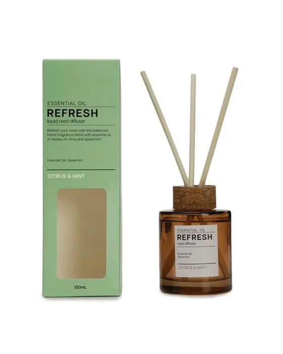 Aroma Rénover les agrumes et les épines liquides de menthe Diffuseur 130ml