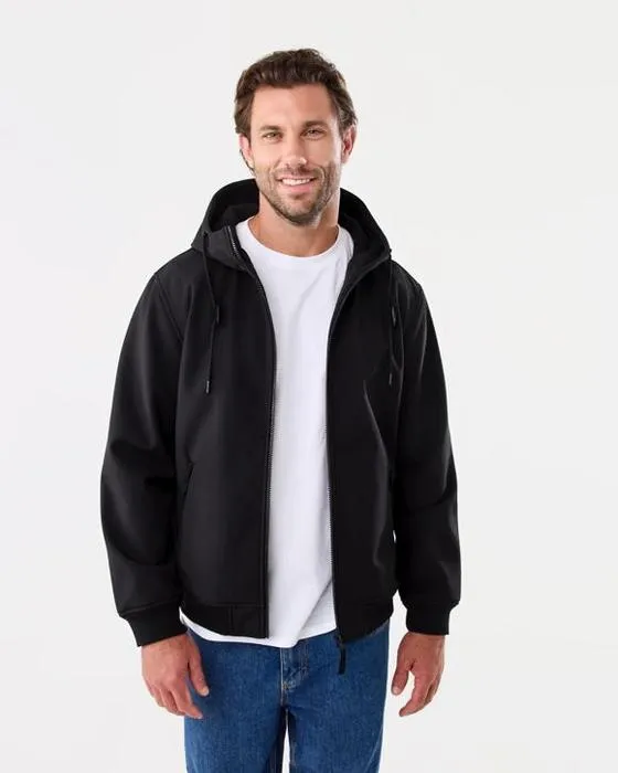 Veste à capuche en tissu