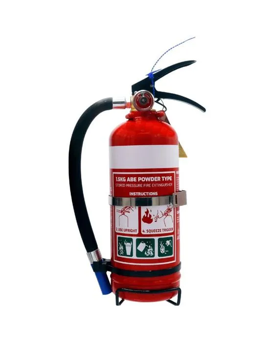 Trafalgar ABE Extincteur d'incendie 1,5 kg Rouge