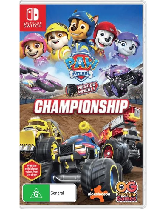 PAW Patrol Wheels Rescue Wheels Championship - Nintendo Switch - Multi