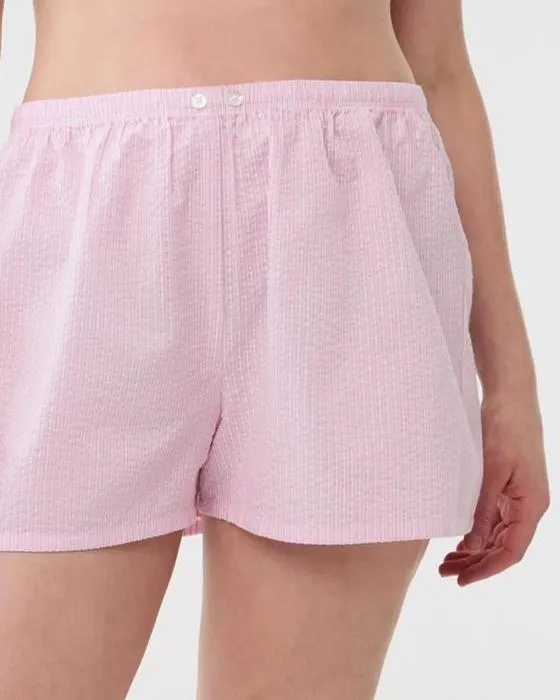 Coton Seersucker Shorts