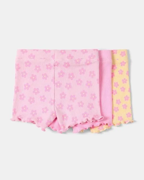 3 boîtes de shorts côtelés
