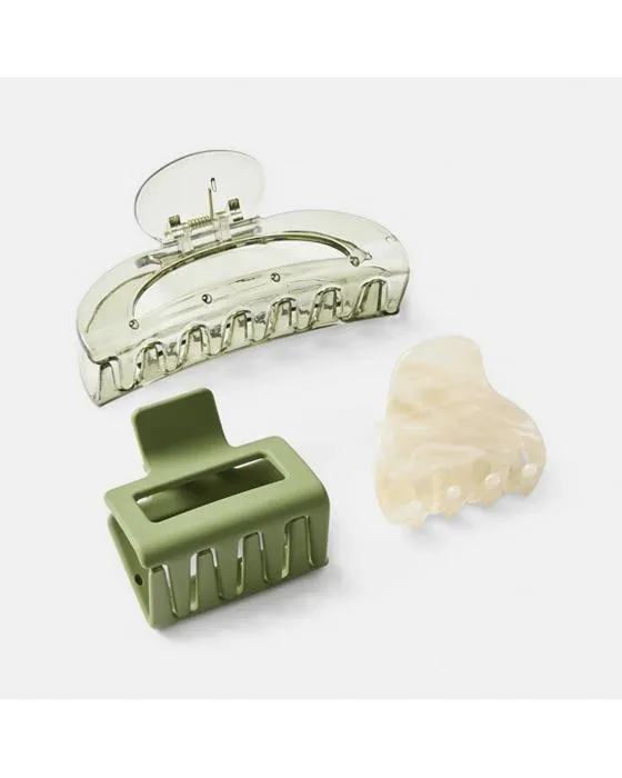 3 Pack Mix Déclaration Claw Cloches de cheveux