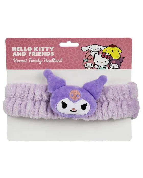Bonjour Kitty et amis Kuromi Fluffy Beauty Bandeau - Violet