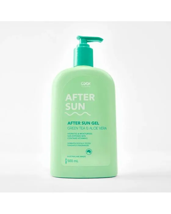 Soin après le gel solaire OXX 500ml - Thé vert, Aloe Vera et vitamine E