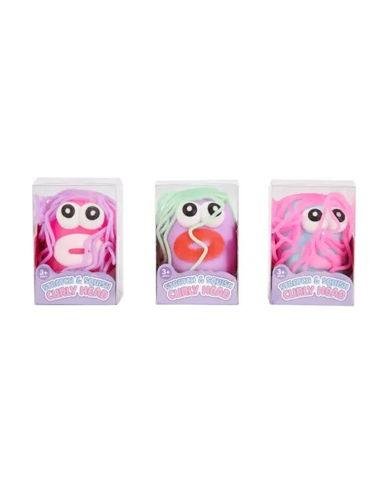 Jouet de tête bouclée et stretch - Assortiment