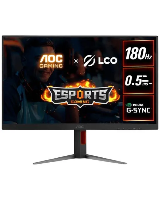 AOC 27" QHD 180Hz 0,5ms IPS Gaming Monitor Q27G4F